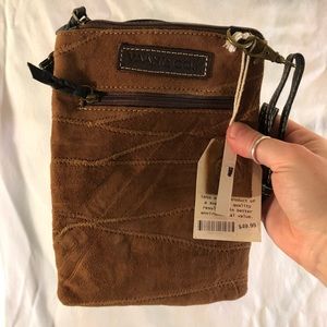 NWT VAAN & CO Cross Body Leather Bag